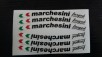 Sada proužků s potiskem-marchesini forged černé