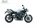 Street Triple R 675 bílá 2012
