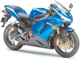 ZX-6R model 2005 modrá