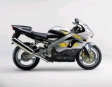 ZX-9R model 2002 stříbrná