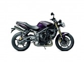 Street Triple 675 fialová 2012