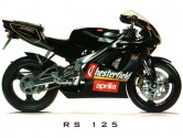 RS 125 model 1995-1997 černá