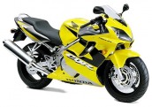 CBR 600 F model 2001 žlutá
