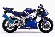R1 model 1998 s polepy z modelu 2001 modrá