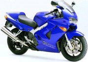 VFR 800 FI model 2001 modrá