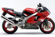 ZX-9R model 2000 červená