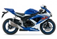 GSXR 750 model 2008 modrobílá