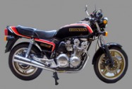CB 750 F černá