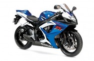 GSXR 750 model 2007 modrobílá