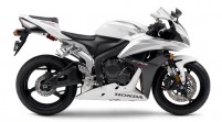 CBR 600RR  bílostříbrná Racing