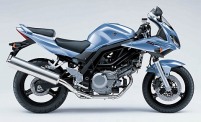 SV 650 S světle modrá model 2006
