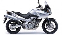 V-Strom 650 model 2004 stříbrná