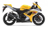 GSXR 1000 model 2007 žlutá