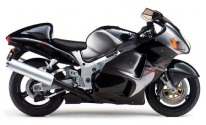 GSXR 1300 Hayabusa černá