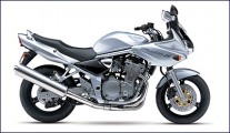 GSF 600 S Bandit  stříbrná