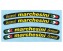 Sada proužků s potiskem-marchesini forged transparent
