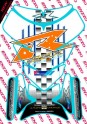 ENZZO Tankpad gsxR blue